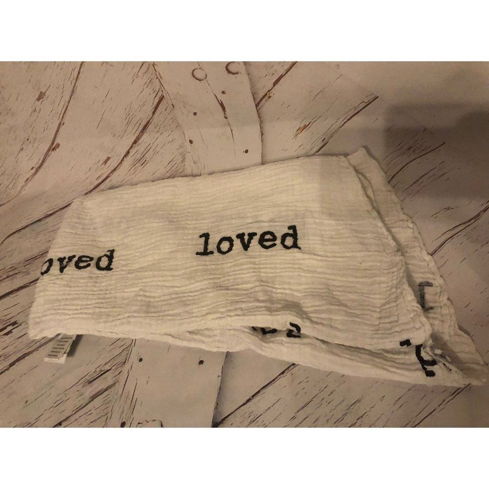 Bee loved swaddle muslim blanket